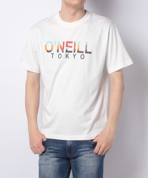 セール O Neill オニール Tokyo グラデーションロゴ 半袖tシャツ O Neill O Neill D Fashion