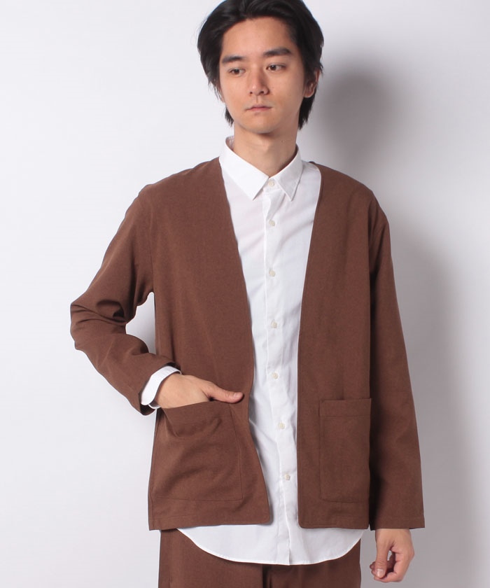 セール】【magaseek/dfashion】別注ドライタッチノーカラー セール】【magaseek/dfashion】別注ドライタッチノーカラー