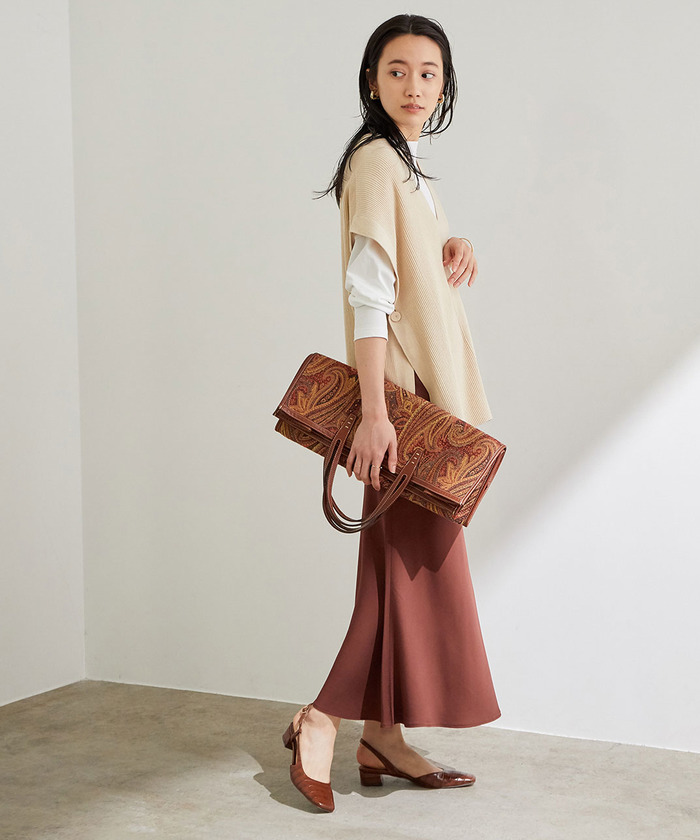 セール 50%OFF】スリングバックスクエアパンプス(503416919