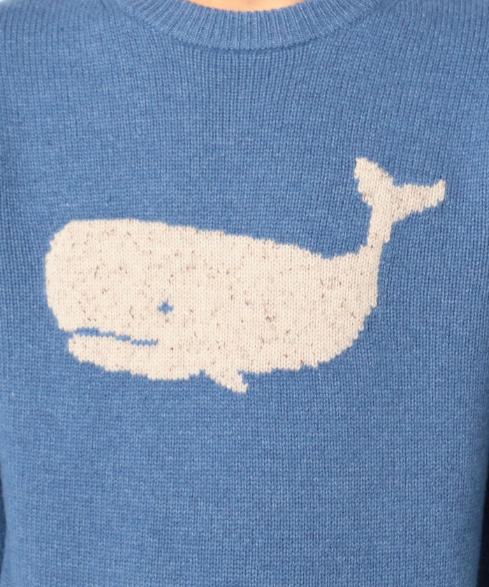 セール】【WEB限定カラーあり】クジラ インターシャ プル セール】【WEB限定カラーあり】クジラ インターシャ プル