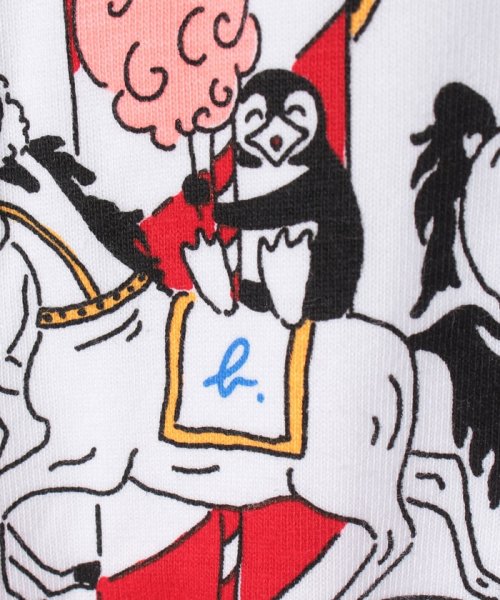 Sda9 L Ts ベビー ペンギンイラストtシャツ アニエスベー アンファン Agnes B Enfant D Fashion