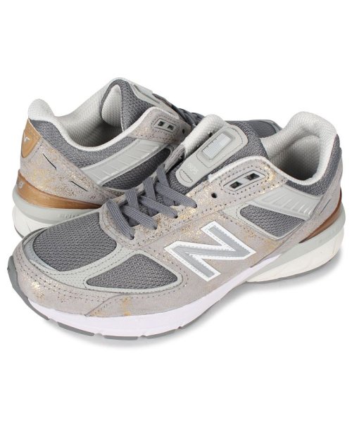 ニューバランス New Balance 990 スニーカー レディース Bワイズ Made In Usa グレー W990mb5 ニューバランス Newbalance D Fashion