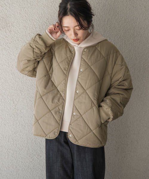セール】中綿キルティングノーカラージャケット(503423344) | アイテムズ アーバンリサーチ(レディース)(ITEMS URBANRESEARCH) - d fashion セール】中綿キルティングノーカラージャケット(503423344) | アイテムズ アーバンリサーチ(レディース)(ITEMS URBANRESEARCH) - d fashion