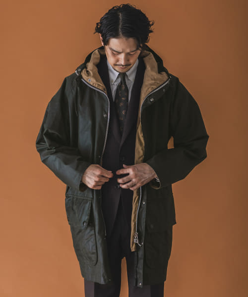 セール】『別注』Barbour×DOORS OversizeHooded BEDALE(503423351