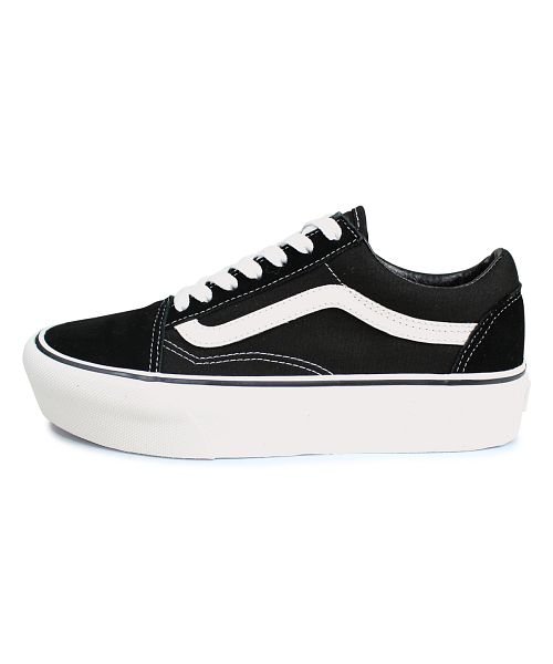 VANS ヴァンズ オールドスクール スニーカー メンズ レディース バンズ 厚底 OLD SKOOL PLATFORM ブラック 黒  VN0A3B3UY28(503004320) | ヴァンズ(VANS) - d fashion