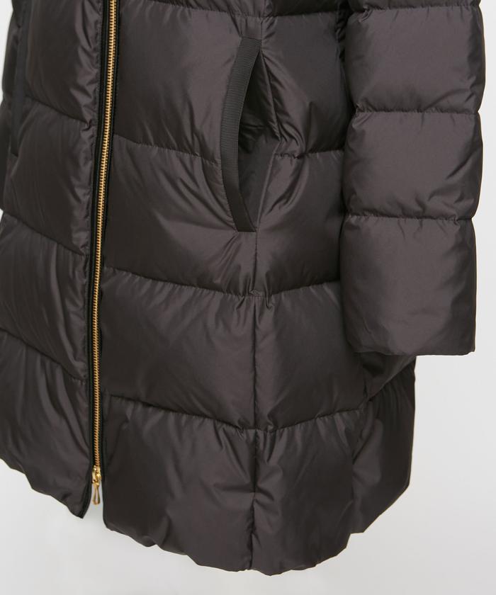 セール 40%OFF】西川ダウン/ラクーンファーロングダウン