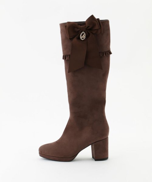 セール Ray12月号掲載 レースアップフリルロングブーツ ロディスポット Lodispotto D Fashion セール Ray12月号掲載 レースアップフリルロングブーツ ロディスポット Lodispotto D Fashion