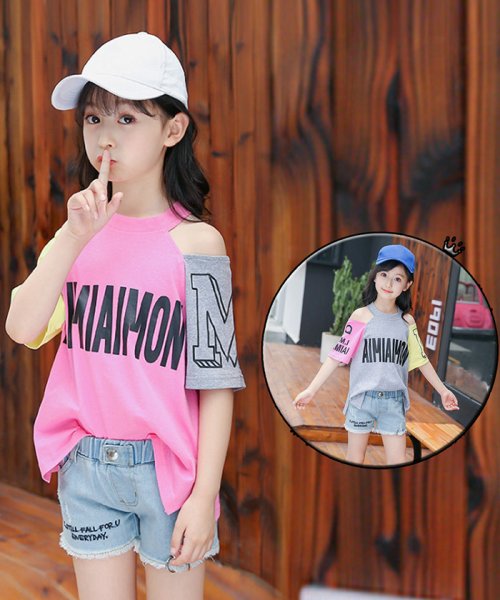 クーポン セール Off 子供服 半袖tシャツ キッズ 女の子 英字柄 ドッキング おしゃれ カジュアル 小学生 オフショルダー トップス 韓国子供服 肩出し 通学着 ミニミニストア Miniministore D Fashion クーポン セール Off 子供服 半袖tシャツ キッズ 女の子 英字柄 ドッキング おしゃれ カジュアル 小学生 オフショルダー トップス 韓国子供服 肩出し 通学着 ミニミニストア Miniministore D Fashion
