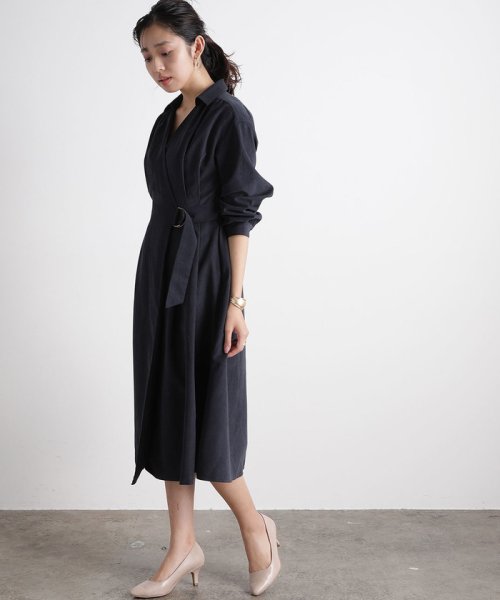 セール 静電気防止 カシュクールラップワンピース ビス Vis D Fashion セール 静電気防止 カシュクールラップワンピース ビス Vis D Fashion