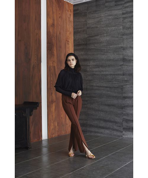 セール 30%OFF】フロントスリットパンツ(503083535) | コエル