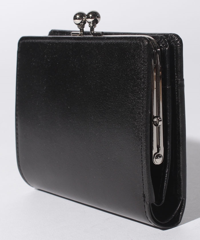 An+u / アンユー］がま口 ミドルウォレット leather purse
