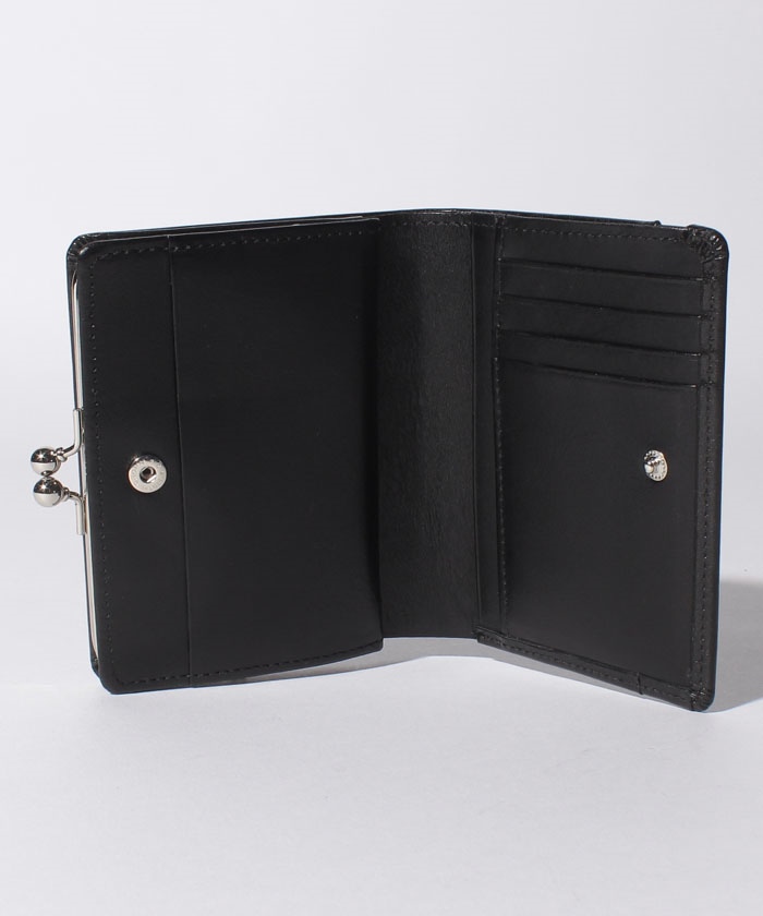 An+u / アンユー］がま口 ミドルウォレット leather purse