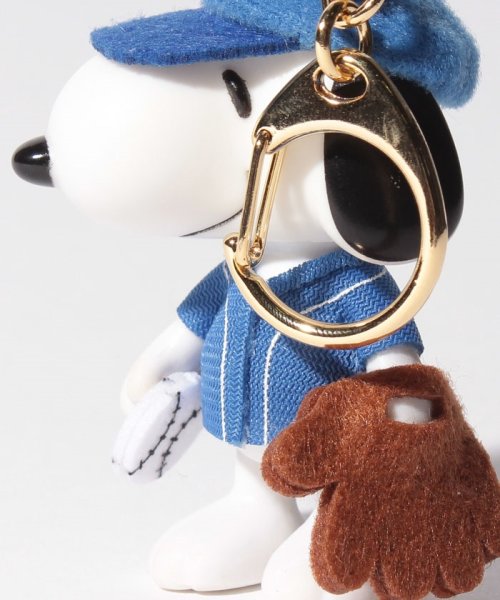 Snoopy Peanuts ピーナッツ スヌーピーコスチュームキーチェーン 野球 Peanuts Peanuts D Fashion