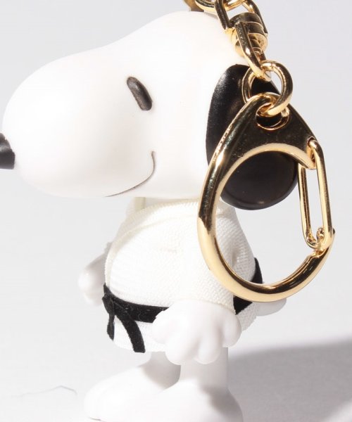 Snoopy Peanuts ピーナッツ スヌーピーコスチュームキーチェーン 空手 Peanuts Peanuts D Fashion