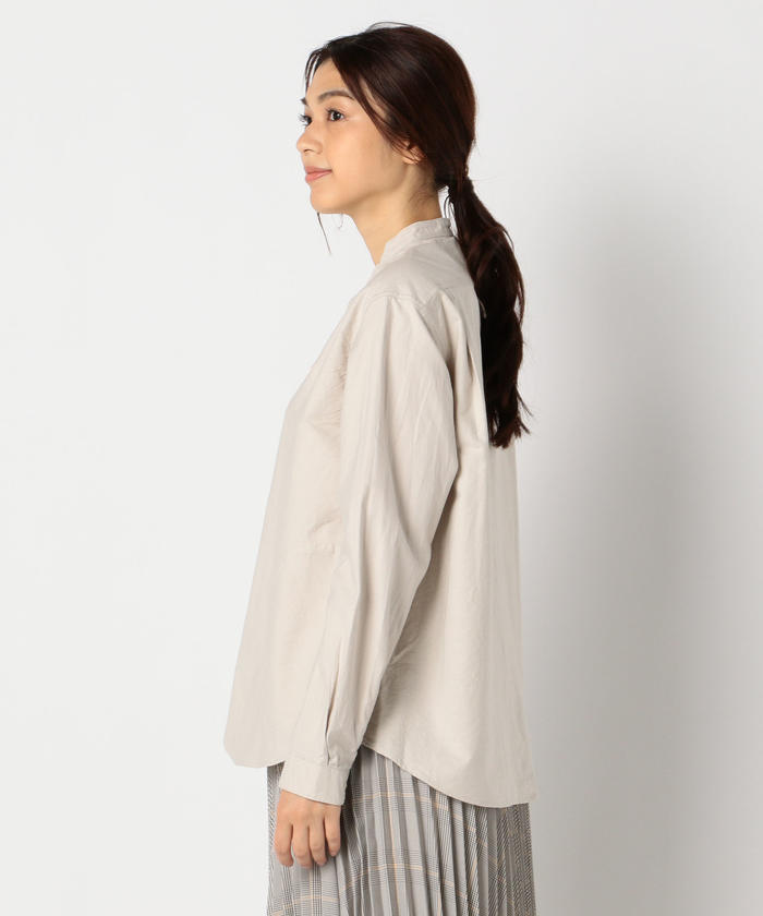 DANTON バンドカラーシャツ　 36 クーポン】【DANTON/ダントン】バンドカラーシャツ SHIRTS YOX
