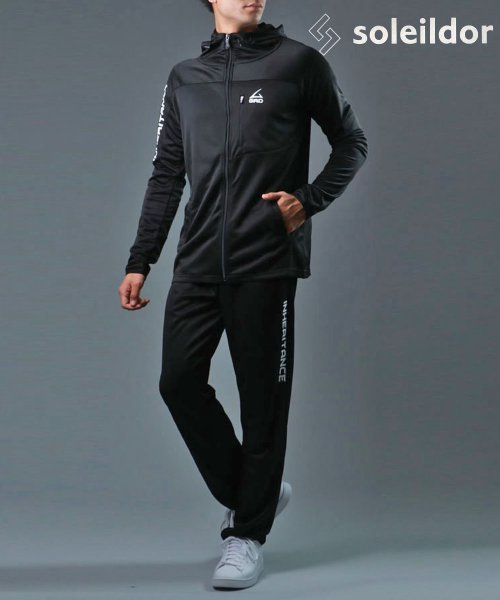 セール セットアップ ジャージ パーカー 上下セット スポーツウェア トレーニング ランニング ウェア ジム マルカワ Marukawa D Fashion