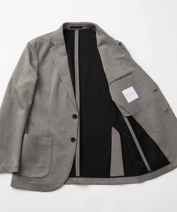 【美品】 MACKINTOSH PHILOSOPHY　サファリジャケット　千鳥柄 美品】 MACKINTOSH PHILOSOPHY サファリジャケット 千鳥柄