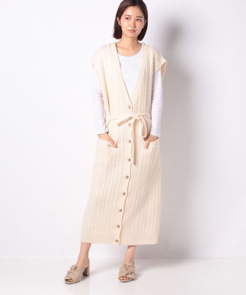 セール Kbf ケーブルニットベストワンピース アーバンリサーチ アウトレット Urban Research Outlet D Fashion