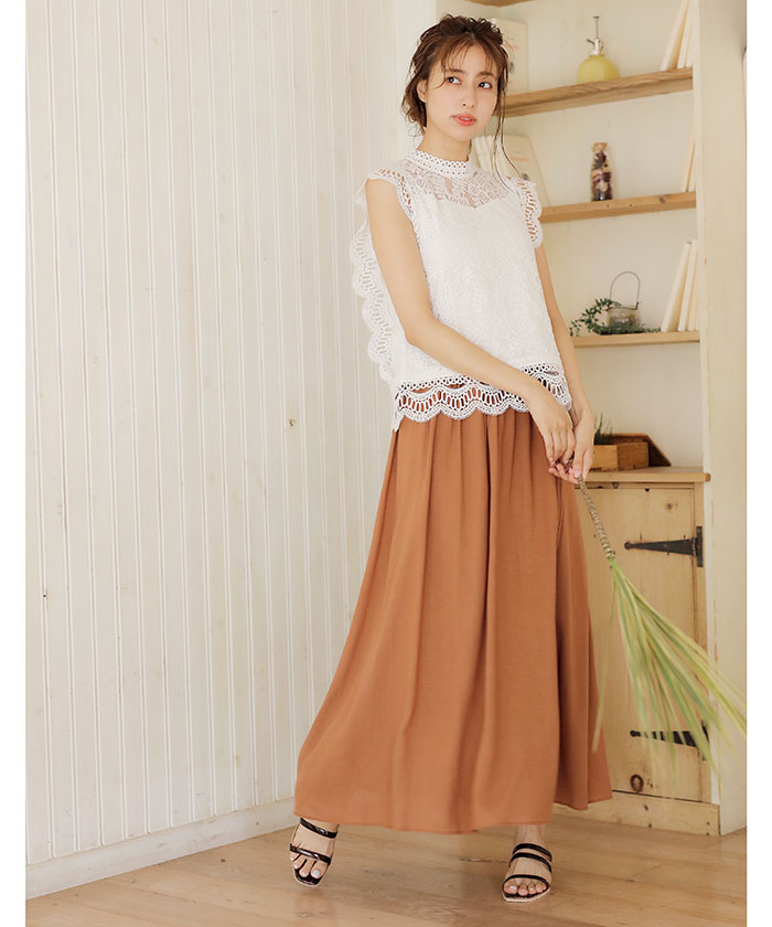 INGNI ノースリーブ 切り替え シフォントップス Mサイズ INGNI ノースリーブ 切り替え シフォントップス Mサイズ - メルカリ
