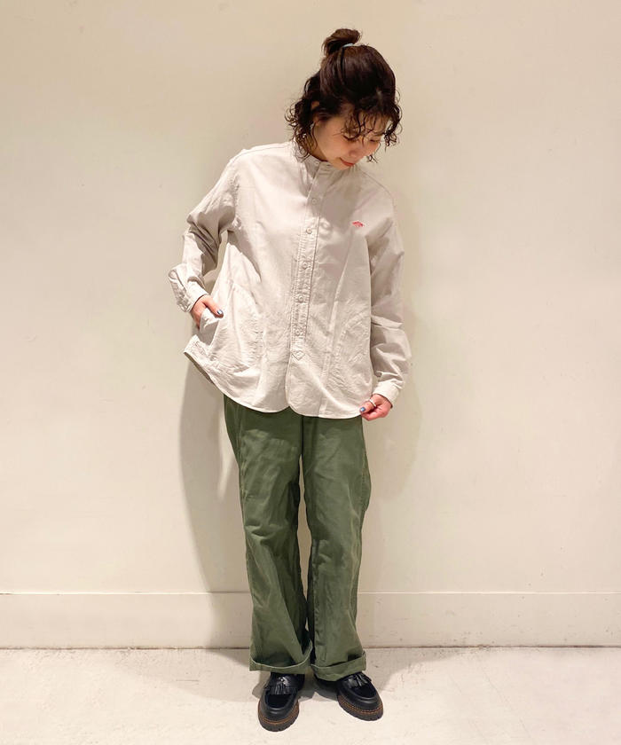 DANTON/ダントン】バンドカラーシャツ SHIRTS YOX #JD－3606 YOX