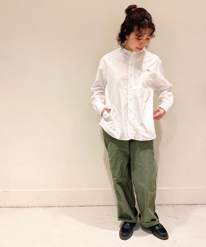 クーポン】【DANTON/ダントン】バンドカラーシャツ SHIRTS YOX クーポン】【DANTON/ダントン】バンドカラーシャツ SHIRTS YOX