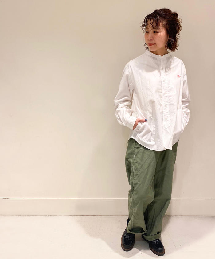 DANTON/ダントン】バンドカラーシャツ SHIRTS YOX #JD－3606 YOX