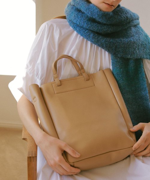 フェイクレザー ショルダー付き 縦型 トートバッグ トプカピ エフォル Topkapi Efole D Fashion フェイクレザー ショルダー付き 縦型 トートバッグ トプカピ エフォル Topkapi Efole D Fashion