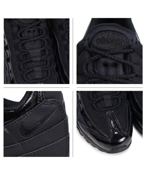 Nike Wmns Air Max 95 ナイキ エアマックス95 スニーカー レディース メンズ ブラック 黒 010 ナイキ Nike D Fashion