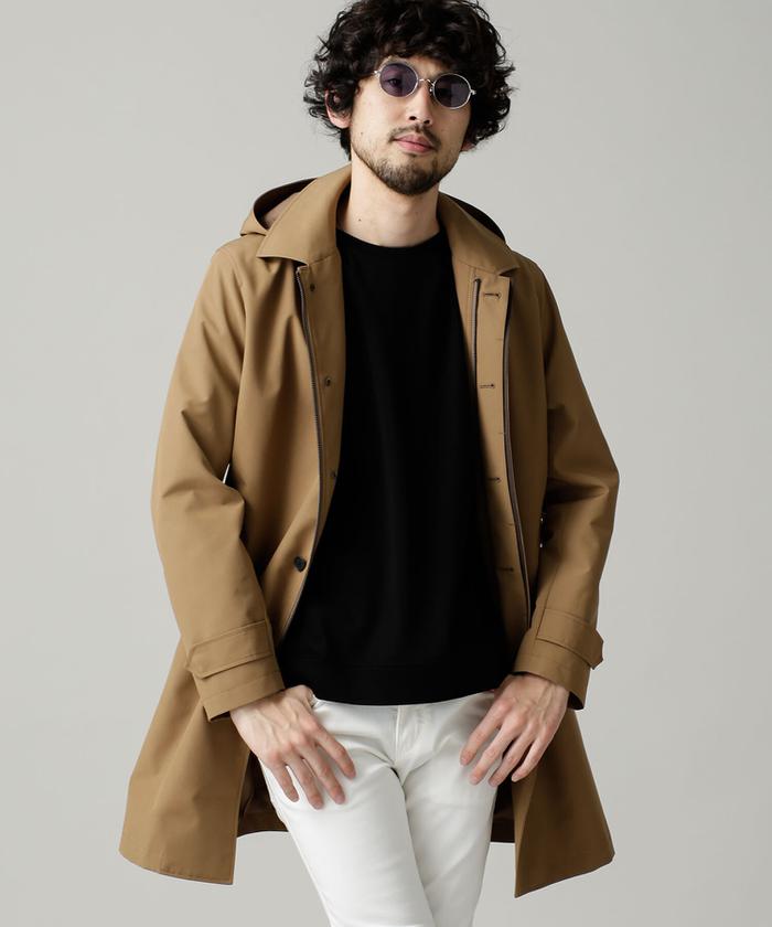 セール】7DAYS COAT フード脱着ステンカラー(503474983
