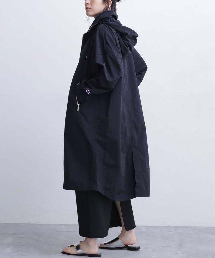 セール 60%OFF】Champion/別注ナイロンタフタ2wayフードロング セール 60%OFF】Champion/別注ナイロンタフタ2wayフードロング
