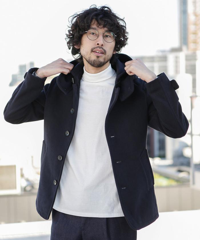 定番人気！ セール 60%OFF】《WEB限定》テックメルトンフードマリンコート ジャケット・アウター