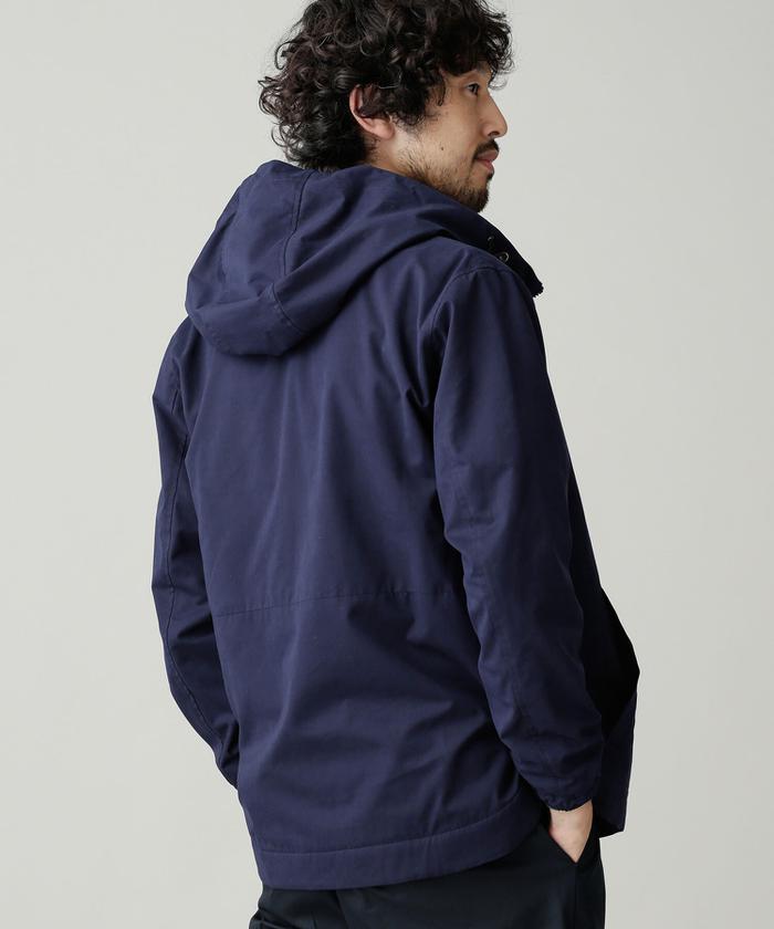 ナノ　ユニバース　リバーシブルフードブルゾン