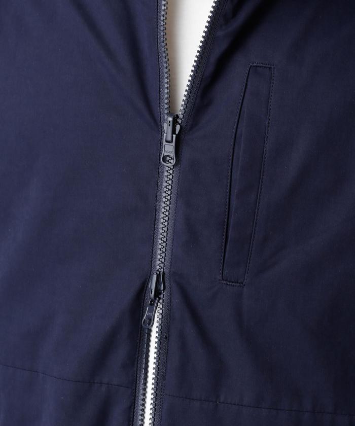 ナノ　ユニバース　リバーシブルフードブルゾン