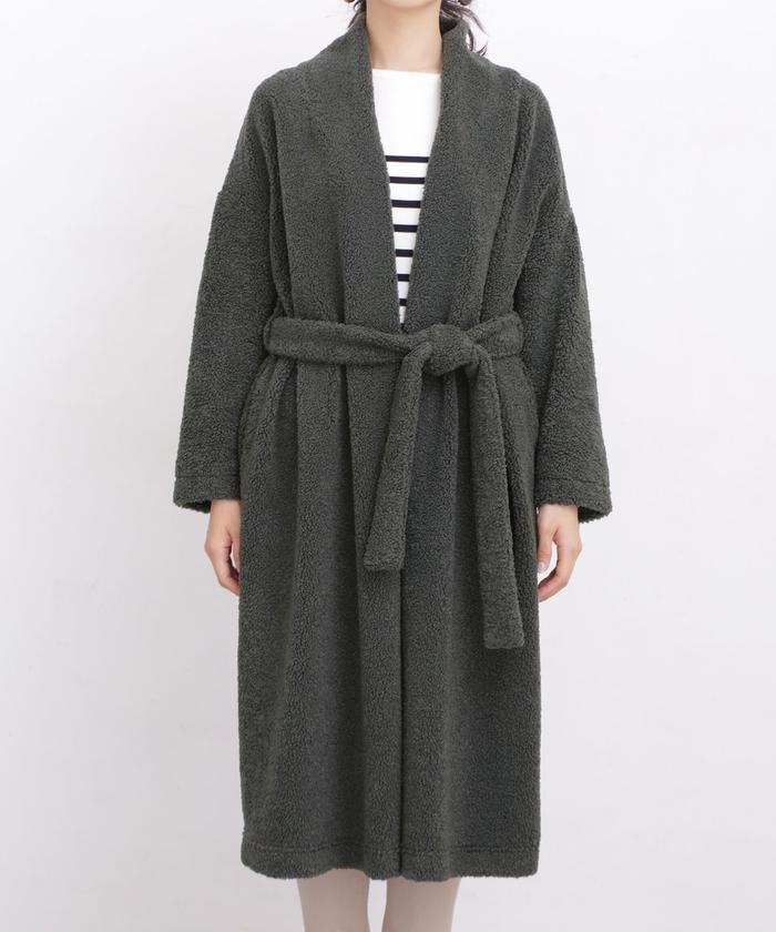 セール 70%OFF】WEB限定/ボアガウンコート(503475446) | ナノ