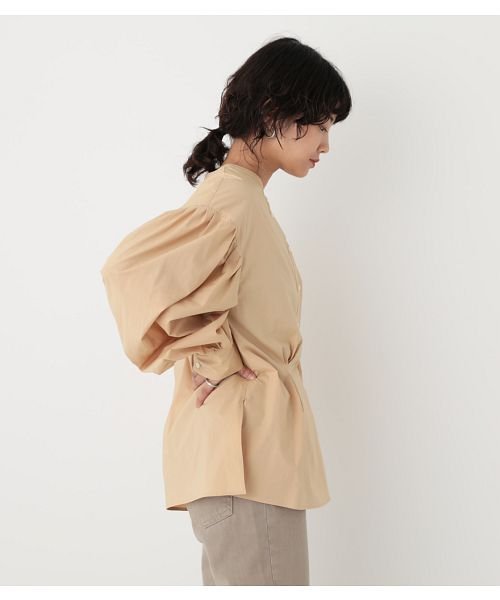【GISELe10月号掲載】cocoon sleeve pullover shirt