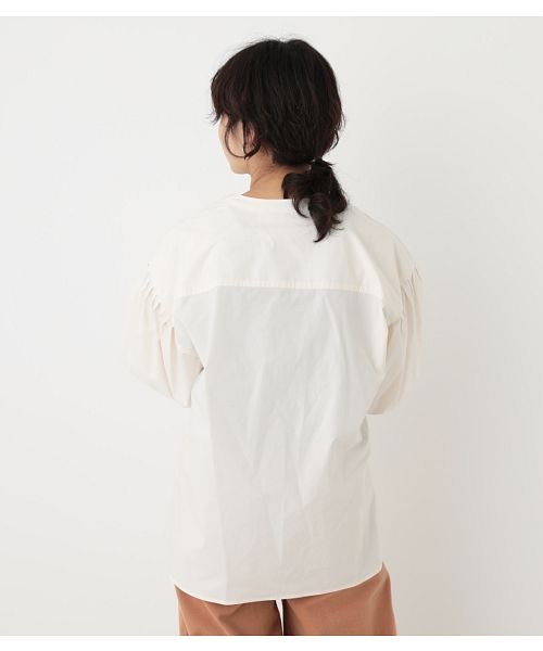 【GISELe10月号掲載】cocoon sleeve pullover shirt