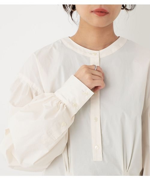 【GISELe10月号掲載】cocoon sleeve pullover shirt