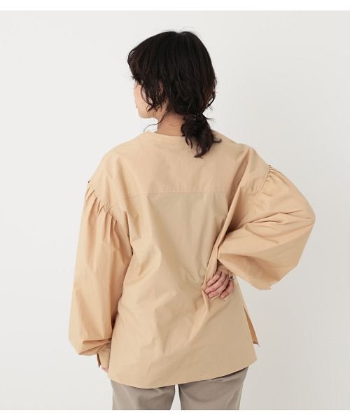 【GISELe10月号掲載】cocoon sleeve pullover shirt
