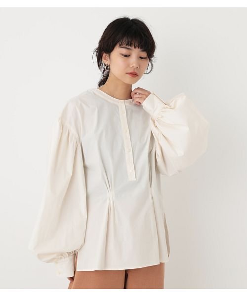 【GISELe10月号掲載】cocoon sleeve pullover shirt