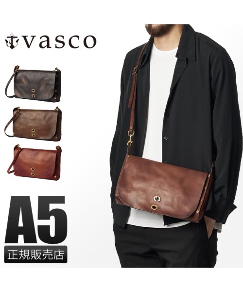 クーポン ヴァスコ ショルダーバッグ メンズ 本革 日本製 斜めがけ かっこいい ブランド バスコ Vasco Vs 240ls ヴァスコ Vasco D Fashion