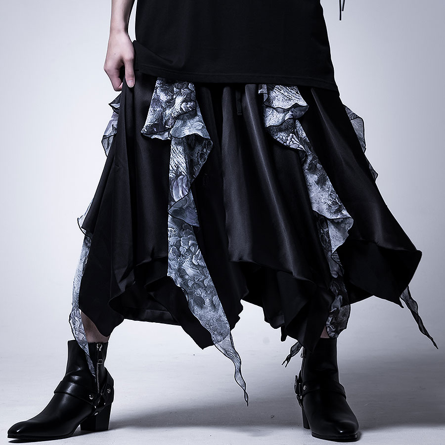 CIVARIZE【シヴァーライズ】Raderレイヤードスカートパンツ