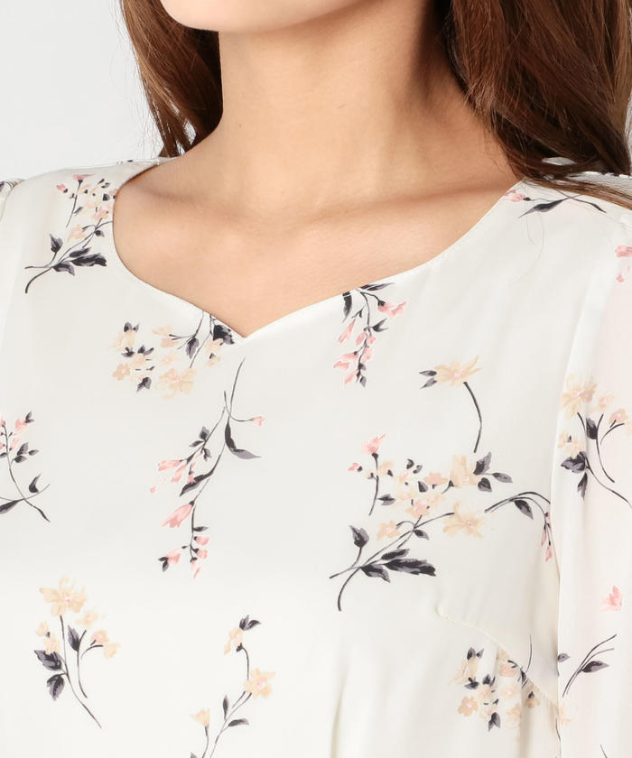 セール 70%OFF】ミッシュマッシュ MISCH MASCH 花柄フレアー