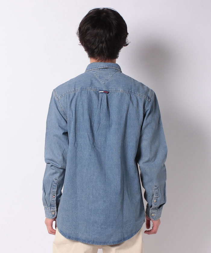 セール】トミージーンズ TOMMY JEANS デニムシャツ(503477740