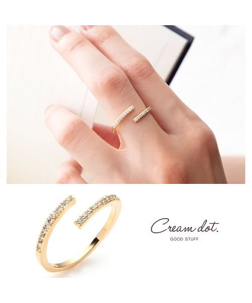 クリームドット Cream dot. 手元を美しく魅せる、ハーフ クリームドット Cream dot. 手元を美しく魅せる、ハーフ
