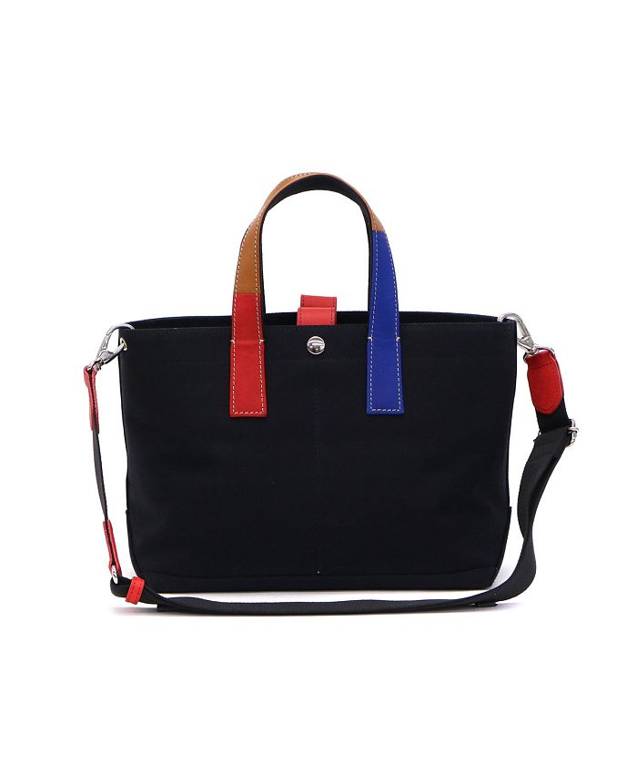 美品□NELD 大容量 キャンバス トートバッグ ブラック P-3