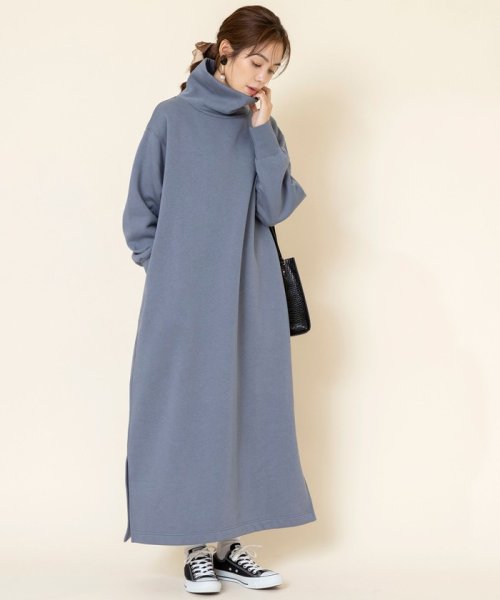 セール Web限定カラー サイズ Cvc裏起毛サイドスリットタートルマキシワンピース スウェットワンピース コーエン Coen D Fashion セール Web限定カラー サイズ Cvc裏起毛サイドスリットタートルマキシワンピース スウェットワンピース コーエン Coen D Fashion