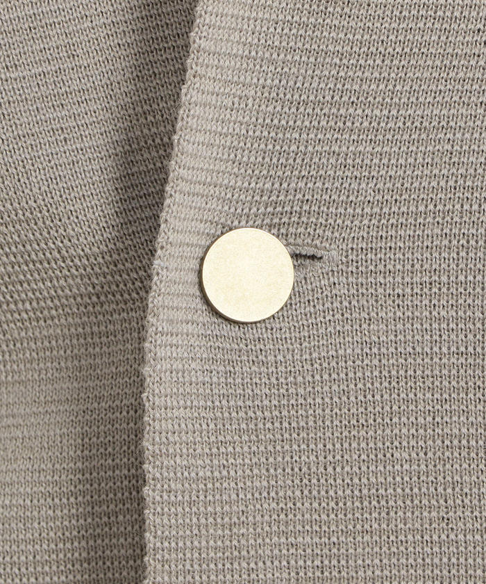セール 30%OFF】ウールコットンミラノリブ 6Bニットジャケット セール 30%OFF】ウールコットンミラノリブ 6Bニットジャケット