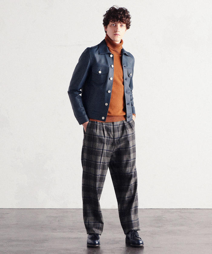 セール 40%OFF】【別注】DENIM×TOMORROWLAND ラムレザー セール 40%OFF】【別注】DENIM×TOMORROWLAND ラムレザー