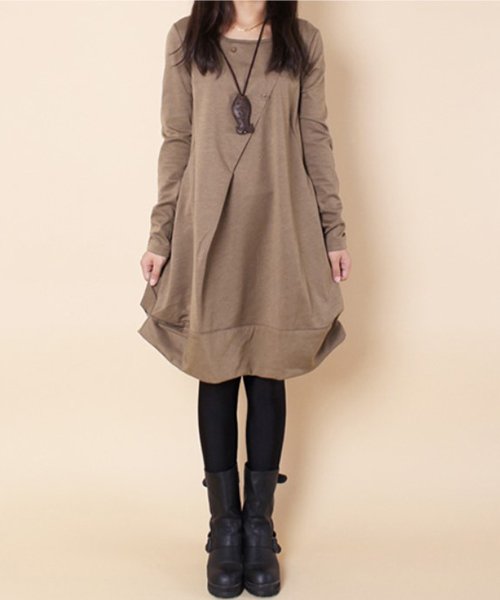 クーポン セール52 Off コクーンシルエットワンピース アミュレット Amulet D Fashion