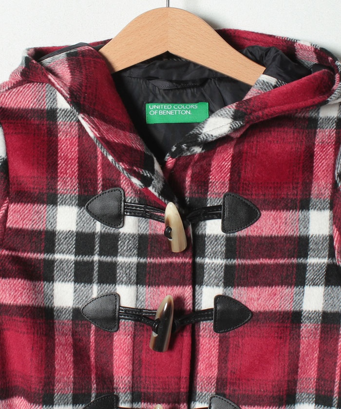 セール 50%OFF】チェックダッフルコート(503493299) | ユナイテッド